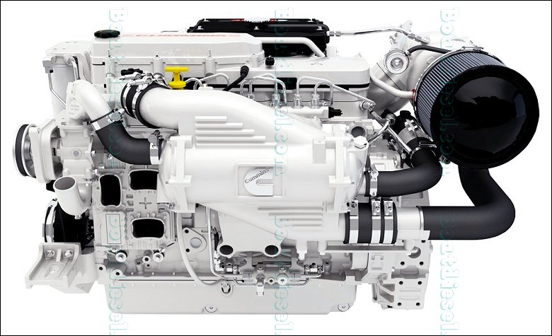 Cummins QSB 6.7 Marine Diesel Propulsion Engine By Boatdiesel.com.