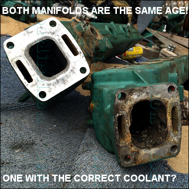 marine diesel engine coolant stop leak