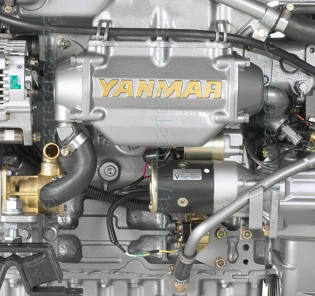 Двигатель yanmar 4jh3 dte